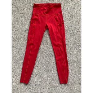 Lululemon Fast and Free High-Rise Tight 25” Size 4